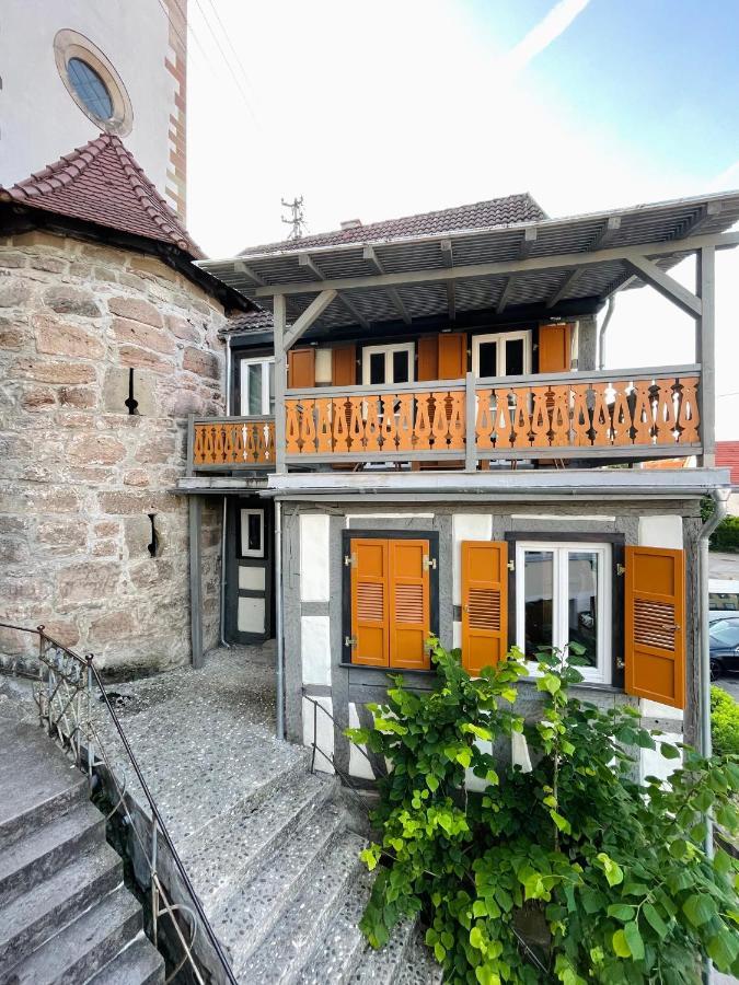 Апарт отель Goldenes Hausle Sulzbach an der Murr Экстерьер фото